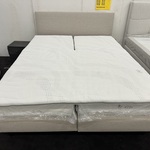 Boxspring Mallorca beige  160×200 Naturel
